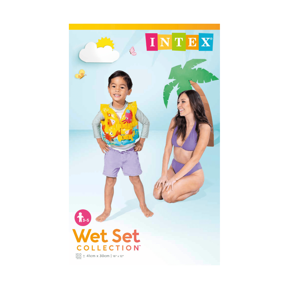 Flotador Inflable Bebé Chaleco Tropical Capac 23Kg-6