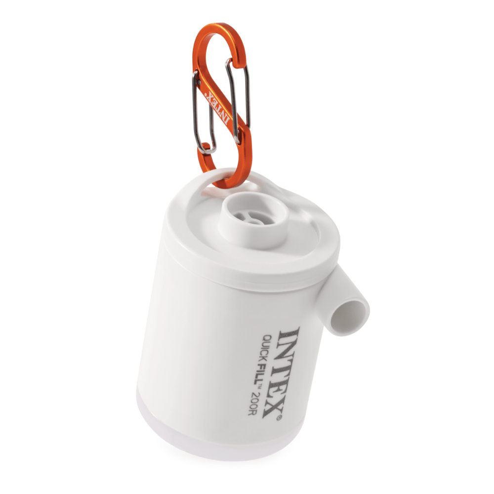 inflador Eléctrico Recargable con Linterna Intex USB QuickFill 200R Tiny  200 Lts/Min-5