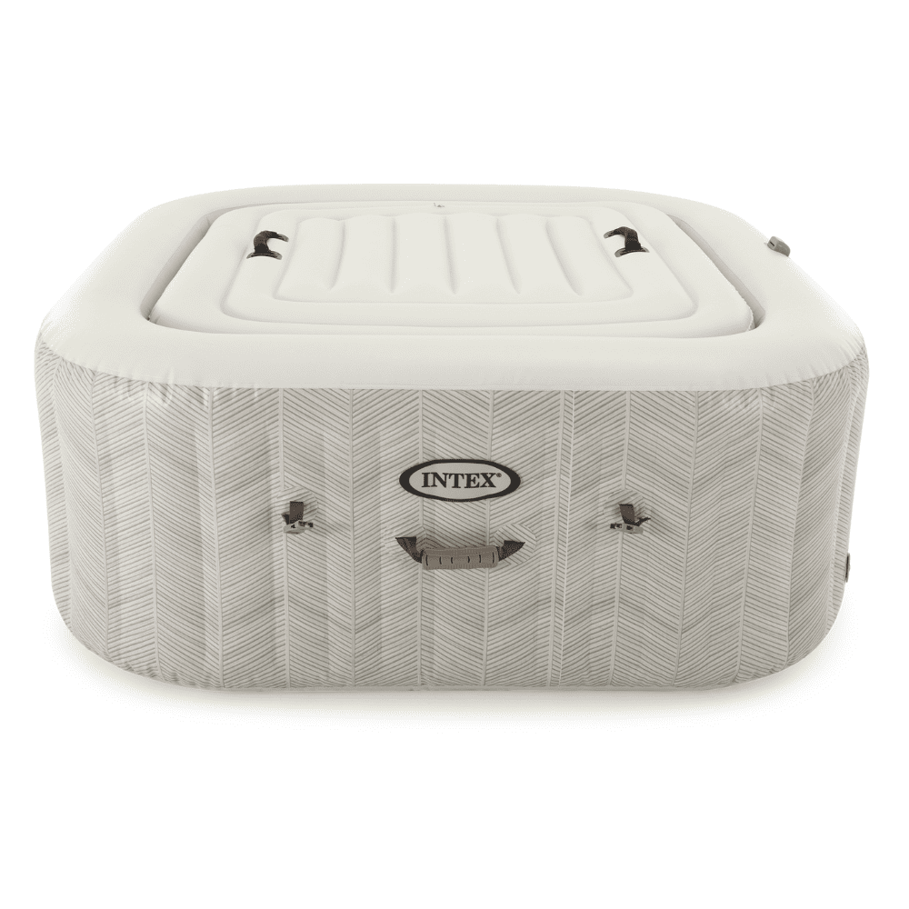 Spa Hot Tub Inflable Intex Chevron Deluxe Square Bubble Spa 6 Personas-2