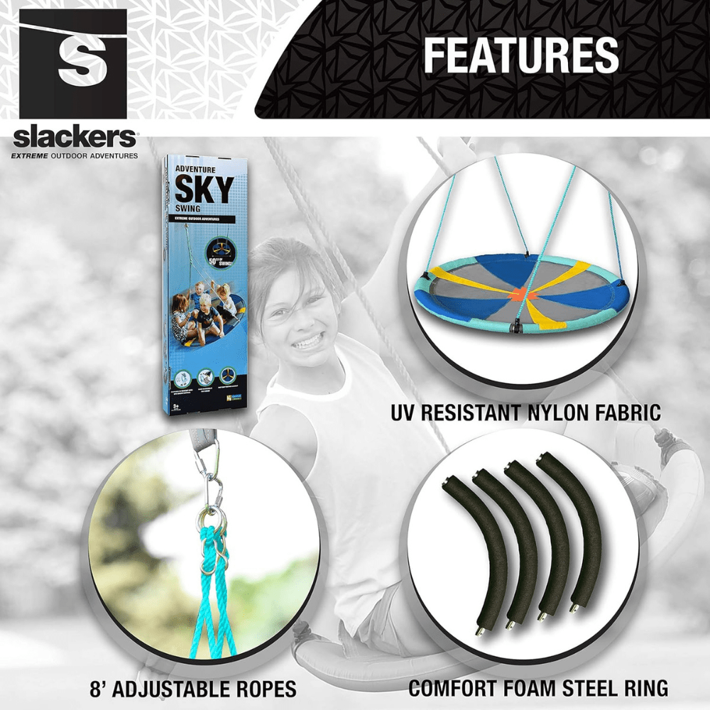 Columpio 127 cm B4 Adventure Sky Swing 50 Inches-4