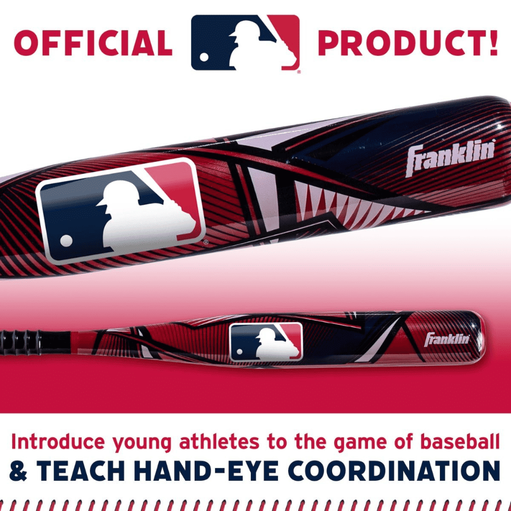 Bat de Baseball MLB Franklin Sports 76 cm Slammin Bat And Ball-5