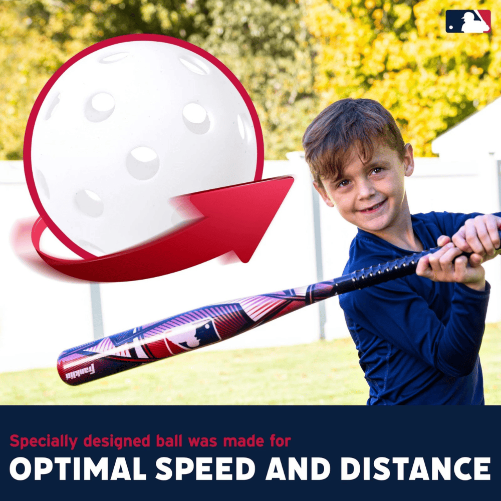 Bat de Baseball MLB Franklin Sports 76 cm Slammin Bat And Ball-6