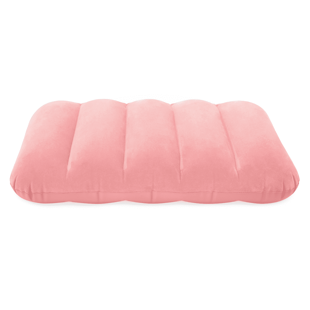 Almohada Inflable Intex Rosado 43x28x9 Cm-2