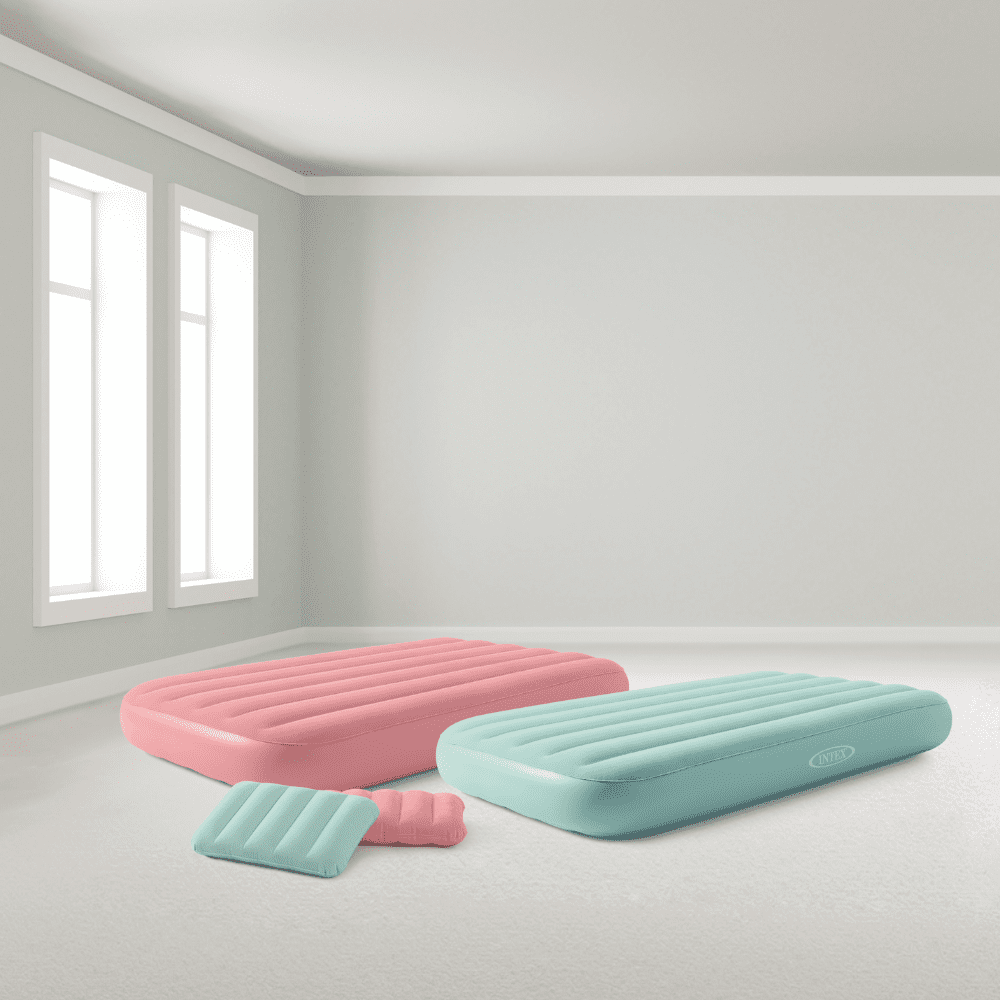 Almohada Inflable Intex Rosado 43x28x9 Cm-4
