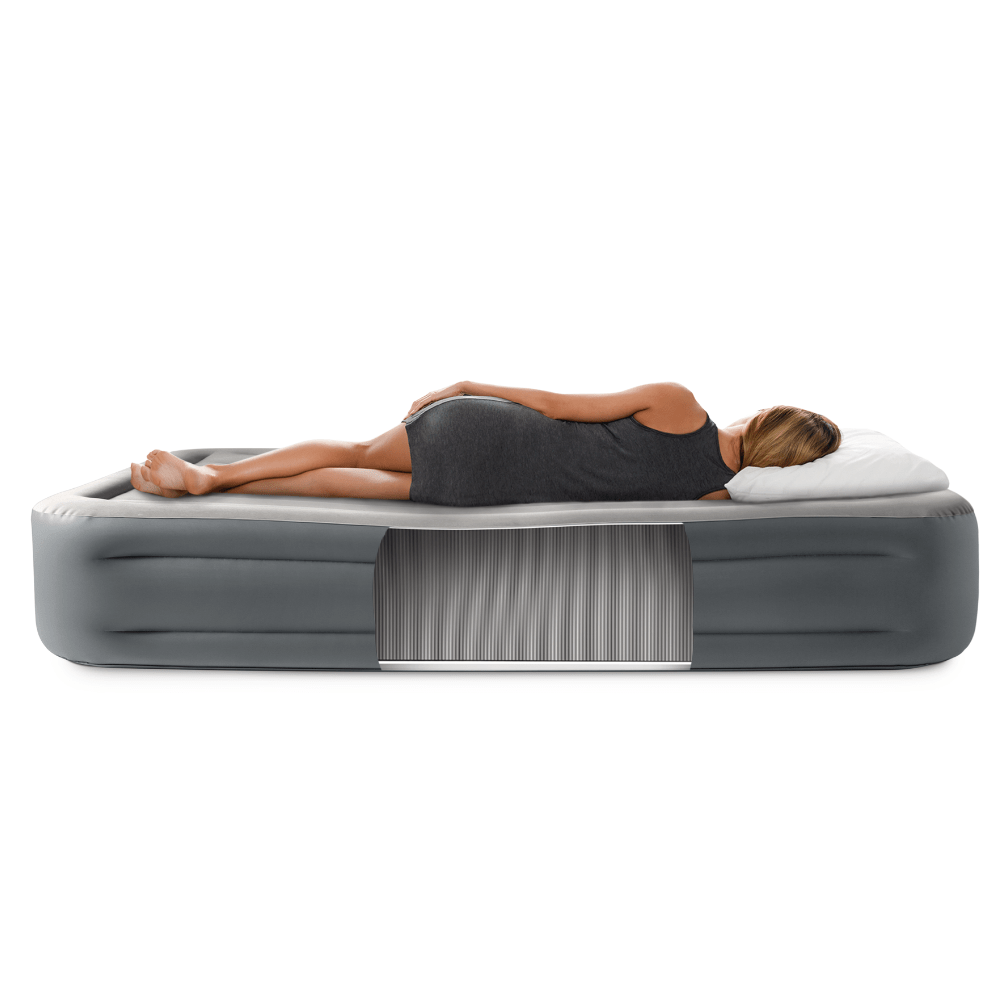 Colchón Inflable Eléctrico 2 Plazas 152x203x46 cm-5