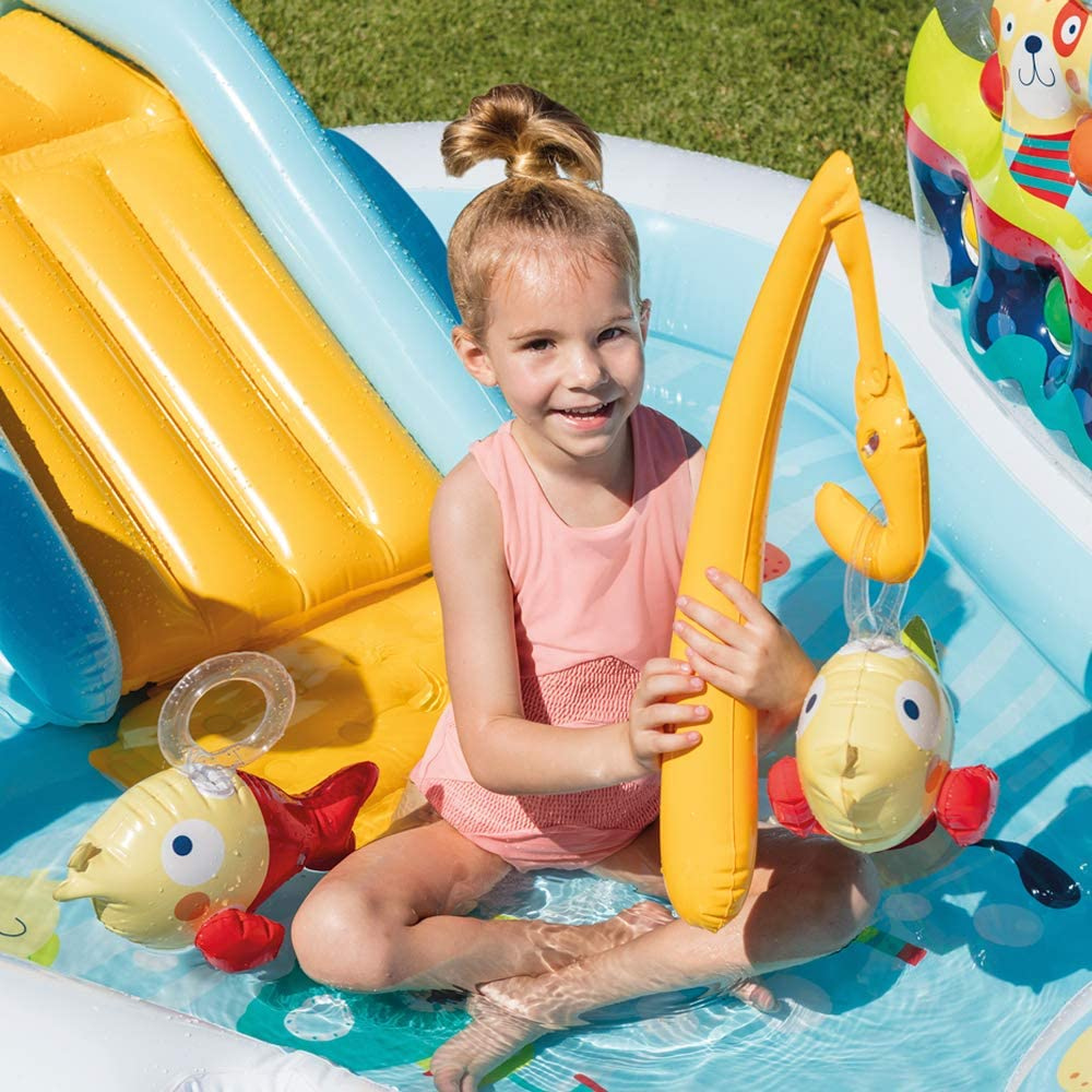 Centro de Actividad Inflable Intex Pesca Entretenida Fishing Fun-6