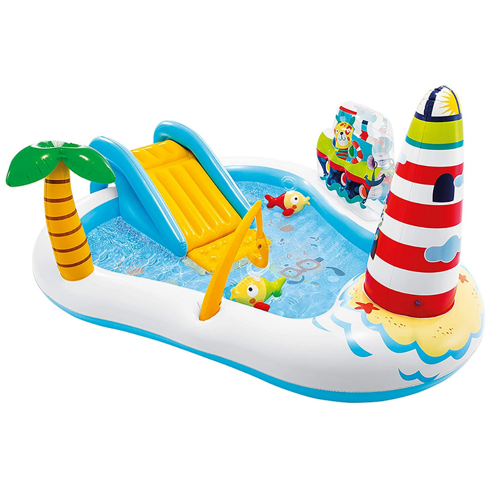 Centro de Actividad Inflable Intex Pesca Entretenida Fishing Fun-0