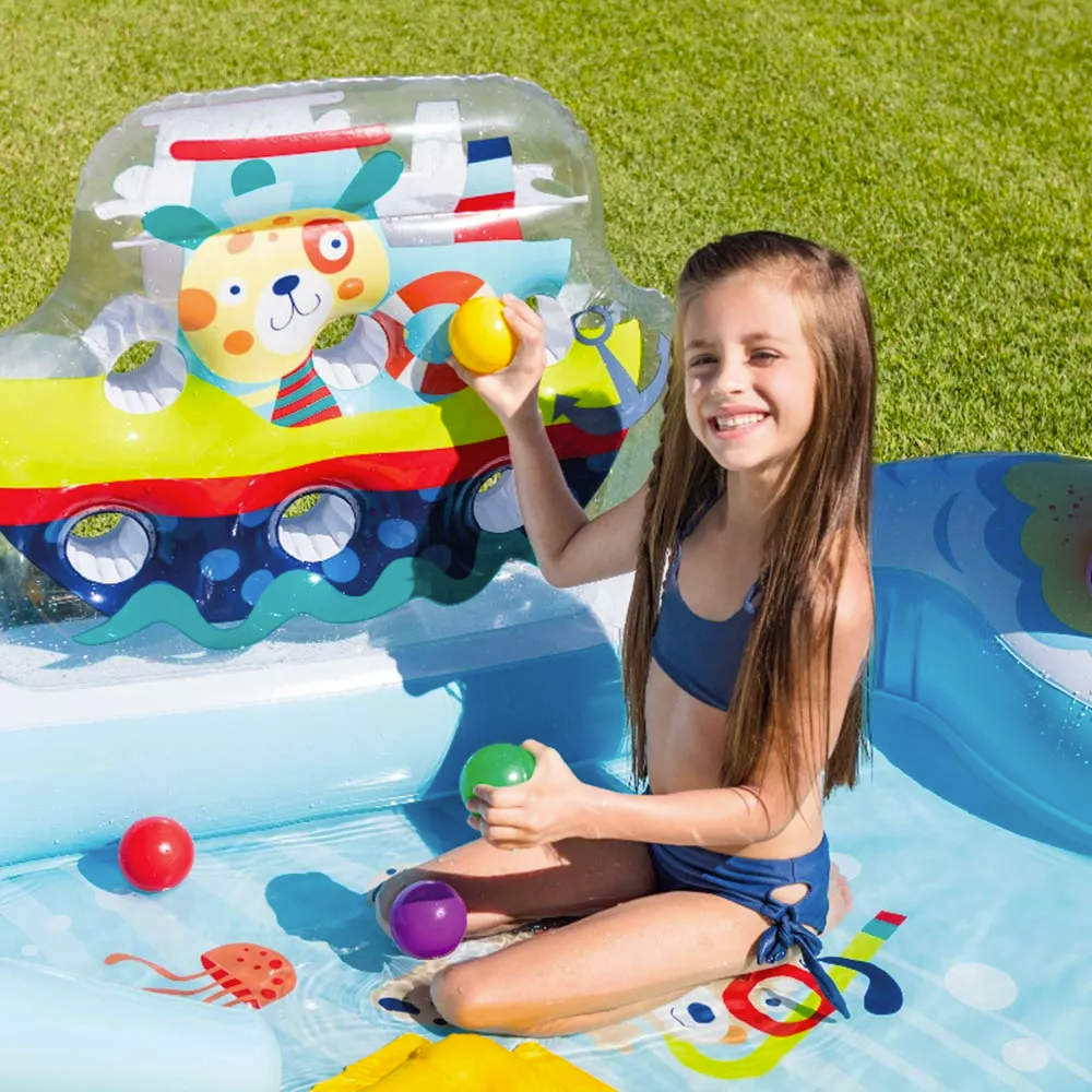 Centro de Actividad Inflable Intex Pesca Entretenida Fishing Fun-7