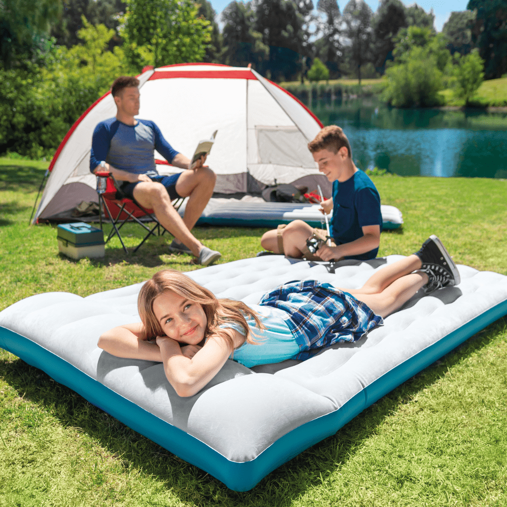 Colchón Inflable Para Acampar Intex  127x193x17 Cm Camping Mat-6