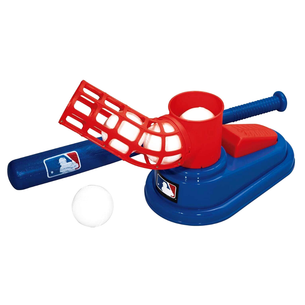 Set de Bateo Baseball MLB Franklin Sports Kids Pop a Pitch-0