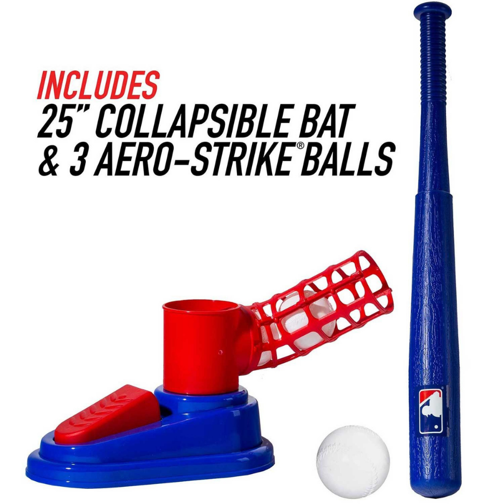 Set de Bateo Baseball MLB Franklin Sports Kids Pop a Pitch-3