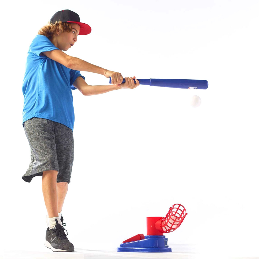 Set de Bateo Baseball MLB Franklin Sports Kids Pop a Pitch-7