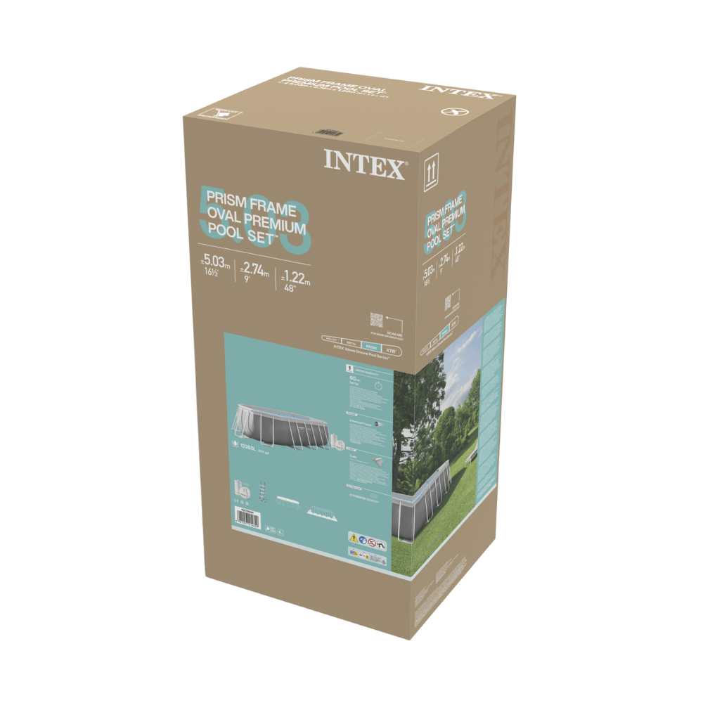 Piscina Estructural Prisma Frame Set 503x274x122Cm-8