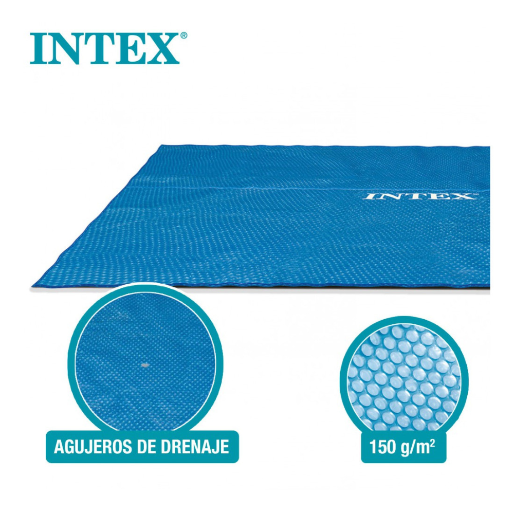 Cobertor Solar Piscina Intex Rectangular 400 x 200 Cm-3