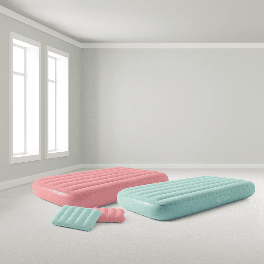 Colchón Inflable Intex 1 Plaza Niño 88x157x18 Cm Cozy Kidz Rosado-8