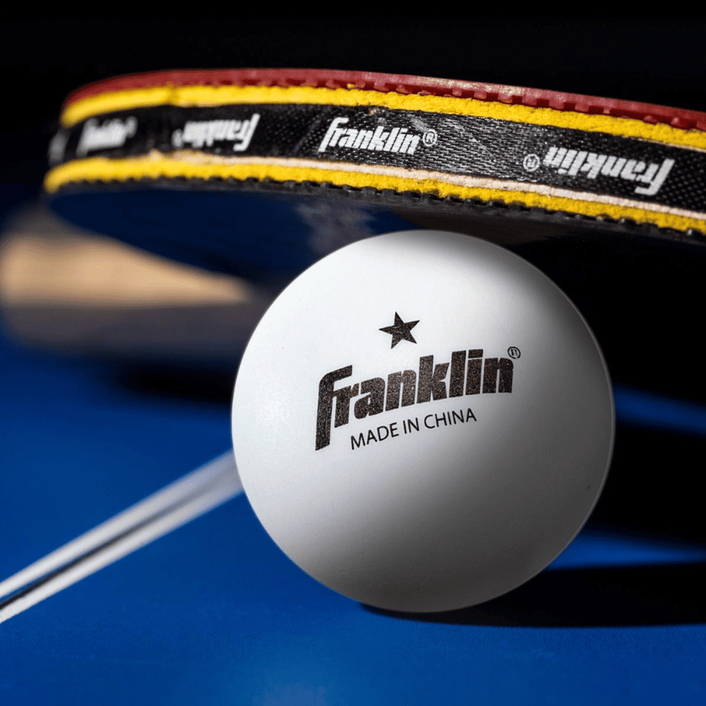 Pelotas de Tenis de Mesa Franklin Sports 40mm 1 Estrella Blanca Pack 12-7