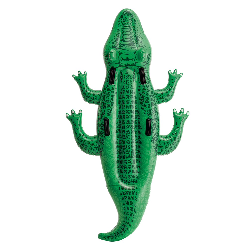 Flotador Inflable Diseño Intex Cocodrilo Grande 203x114 Cm Giant Gator-2