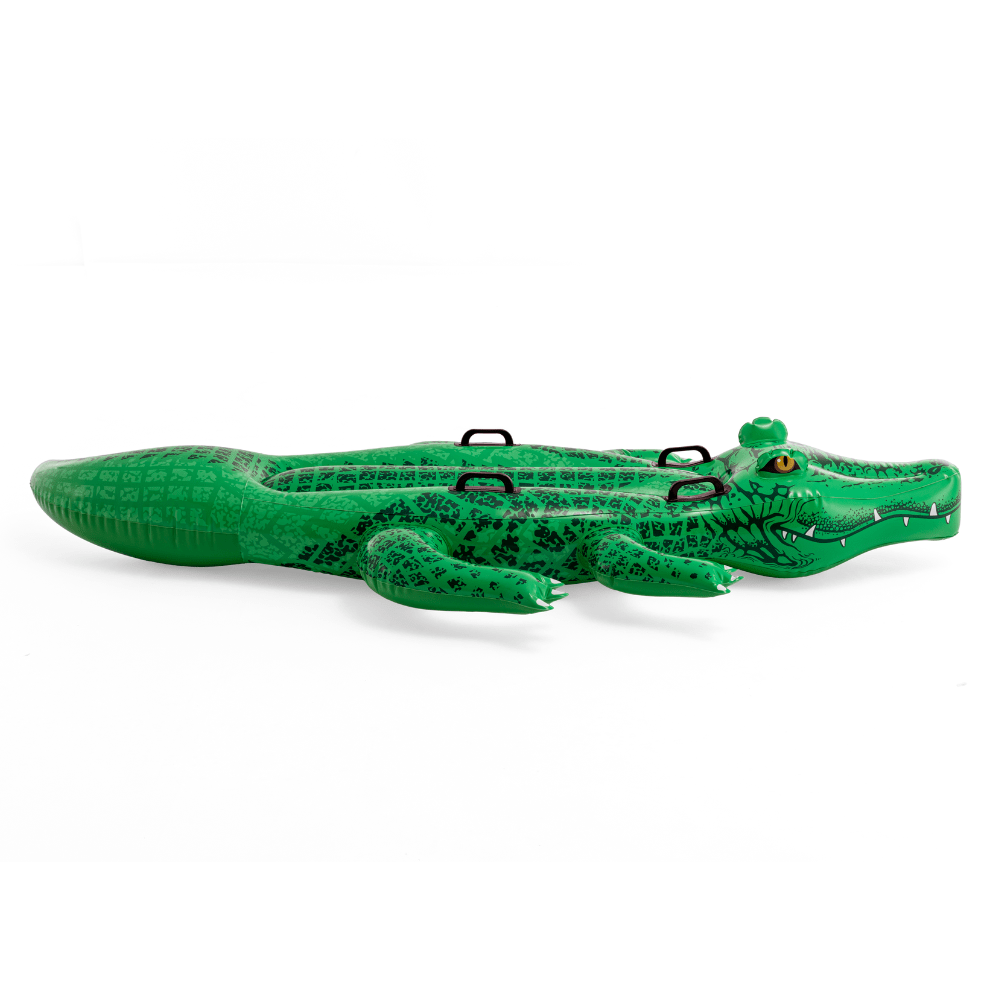 Flotador Inflable Diseño Intex Cocodrilo Grande 203x114 Cm Giant Gator-3