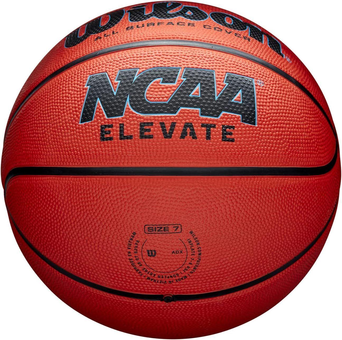 Balón Basketball Wilson NCAA Elevate Tamaño 7 Naranja-5