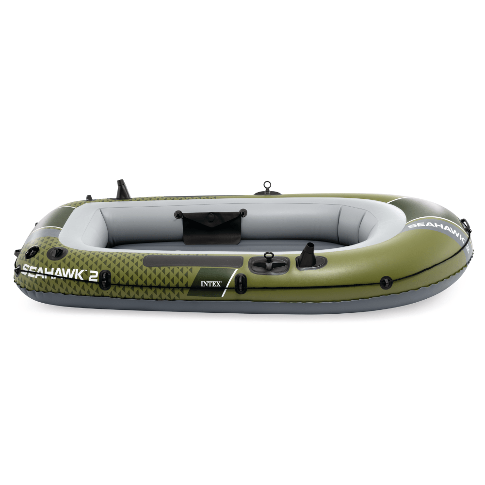 Bote Inflable Intex Seahawk 2 Set Capacidad 240 Kg + Remos + Inflador-1