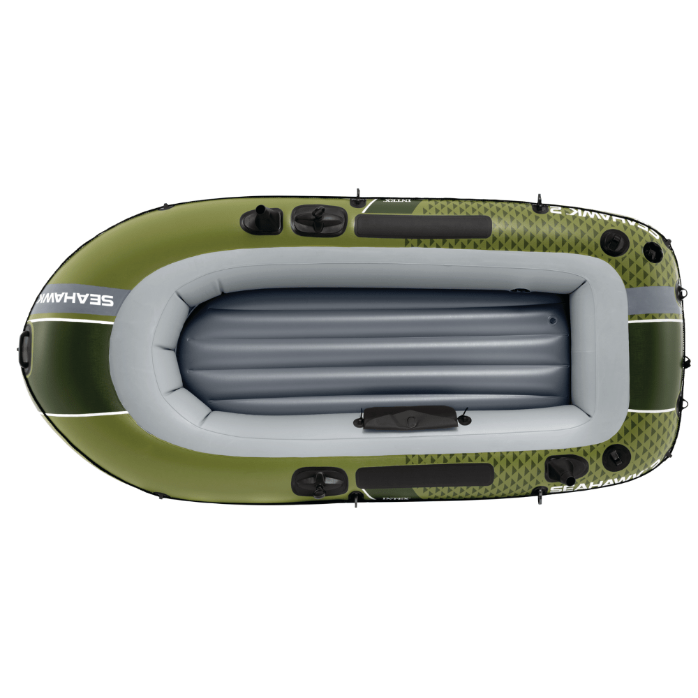Bote Inflable Intex Seahawk 2 Set Capacidad 240 Kg + Remos + Inflador-2
