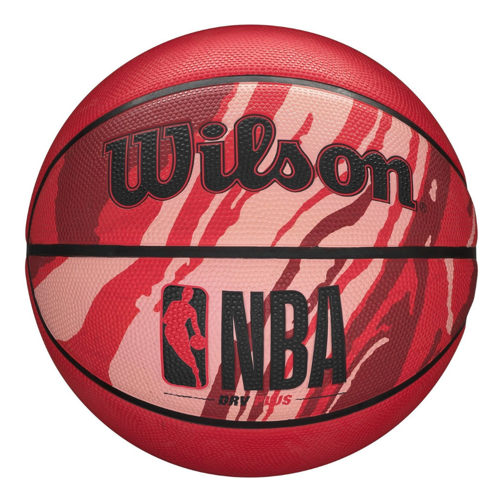 Balón Basketball Wilson NBA DRV Plus Outdoor Tamaño 5 Rojo Granito-0