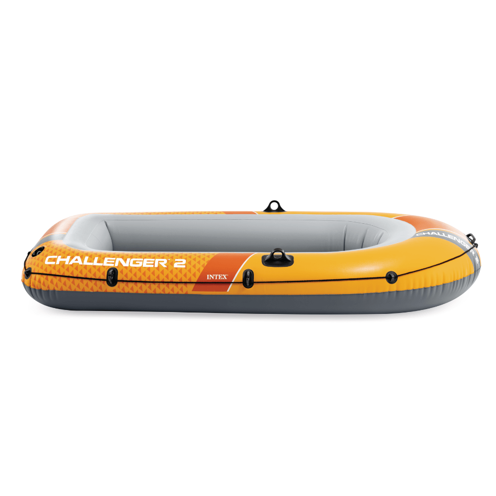 Bote Inflable Intex Challenger 2 Set Capacidad 200 Kg + Remos + Inflador-1
