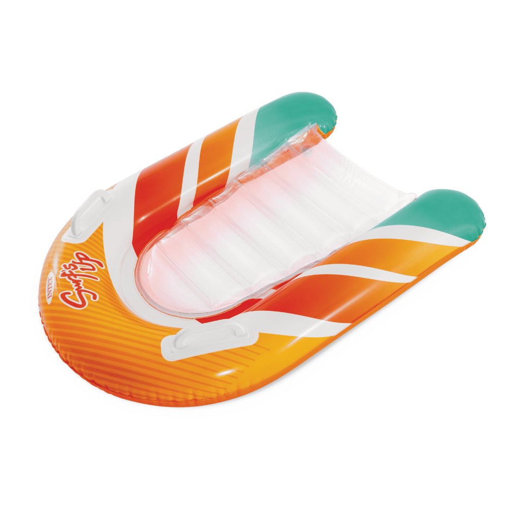Flotador Inflable Intex Tabla de Surf 84x79cm Naranja-0