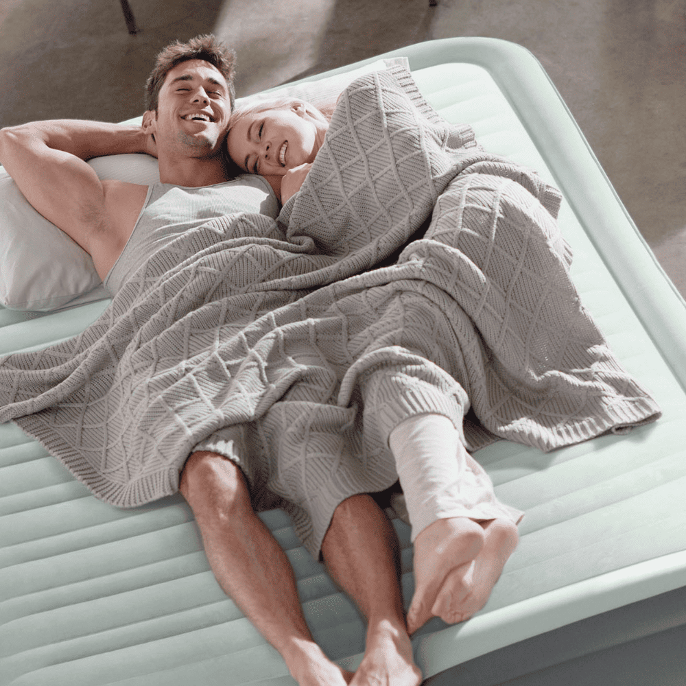 Colchón Inflable Eléctrico Intex 2 Plazas 152x203x46 Cm Premaire I-8