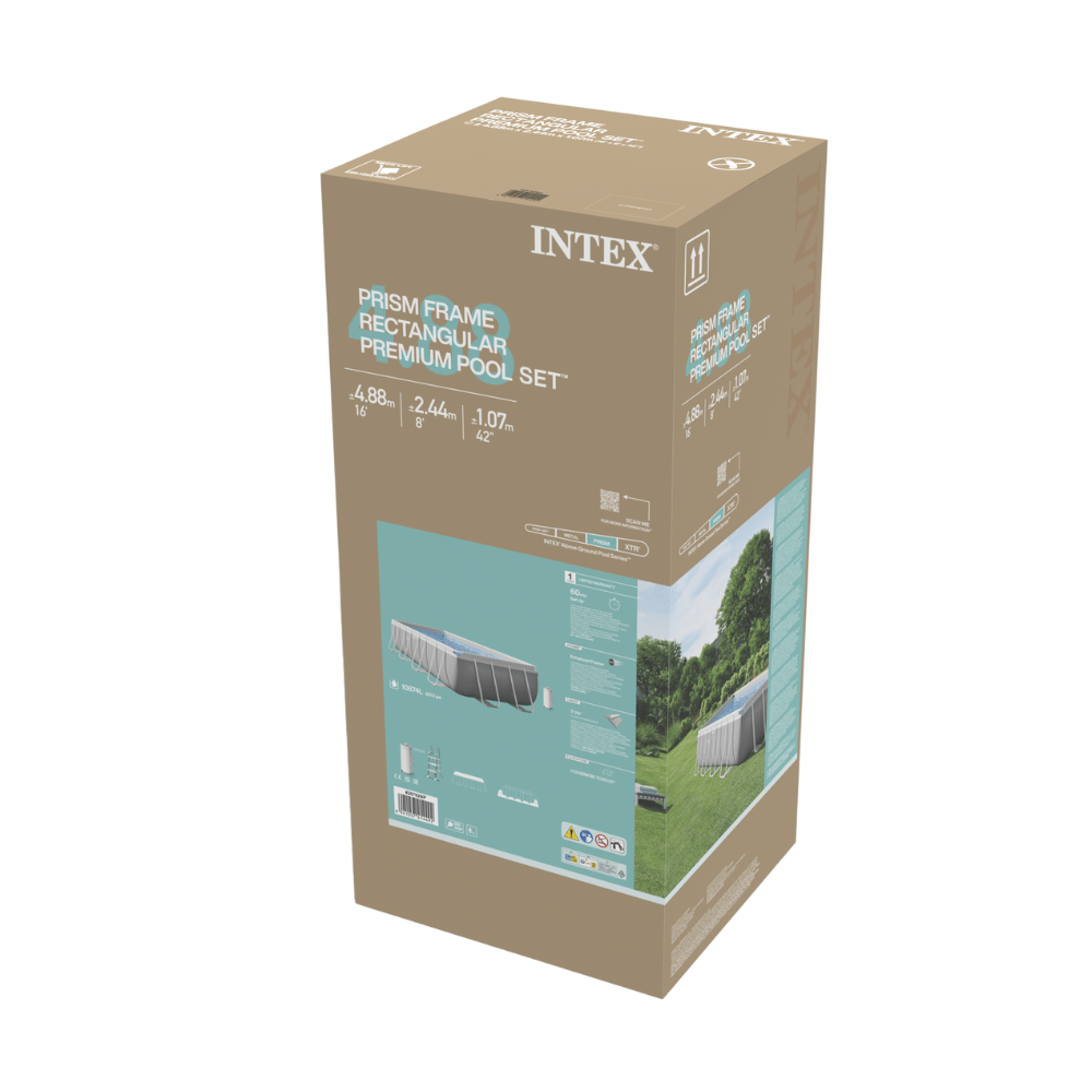 Piscina Estructural Prisma Frame Set 488x244x107Cm-9