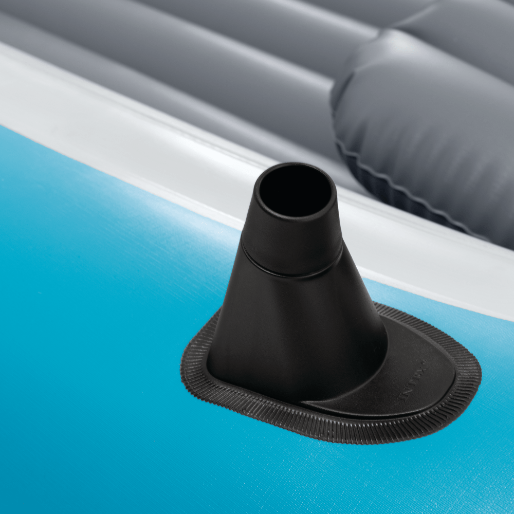 Bote Inflable Intex Excursion 4 Set Capacidad 500 Kg + Remos + Inflador-8