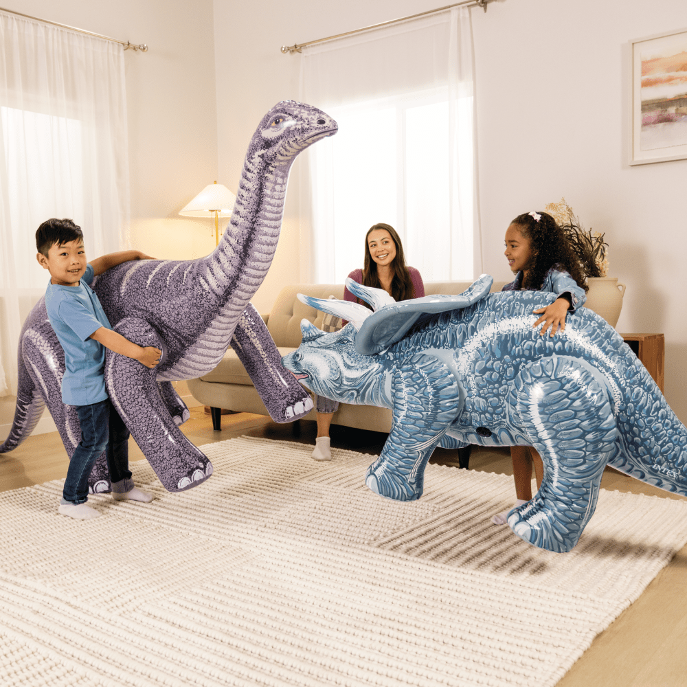 Dinosaurio Brontosaurio Inflable Intex Jurassic Dino Pals-5