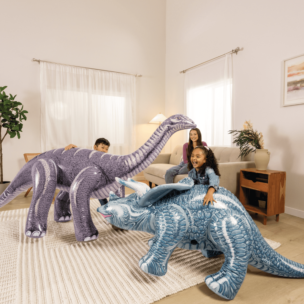 Dinosaurio Brontosaurio Inflable Intex Jurassic Dino Pals-6
