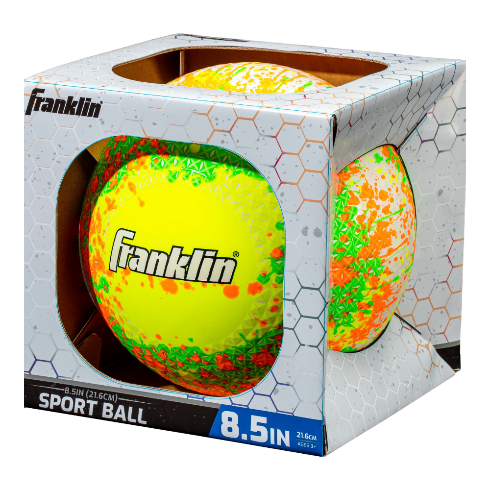 Balón de Juego Franklin Sports Splatter Playground 22 cm Morada-1
