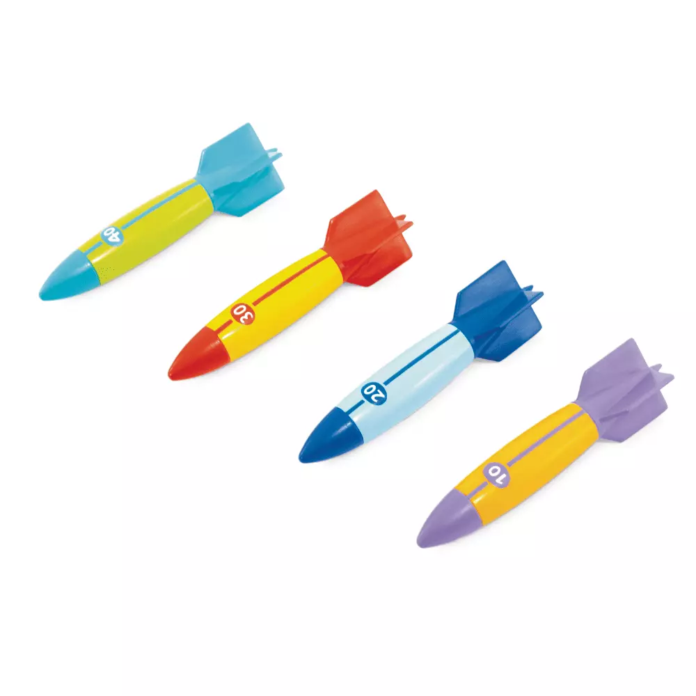 Juego Piscina Intex 4 Torpedos Bajo el Agua Underwater Torpedoes-3