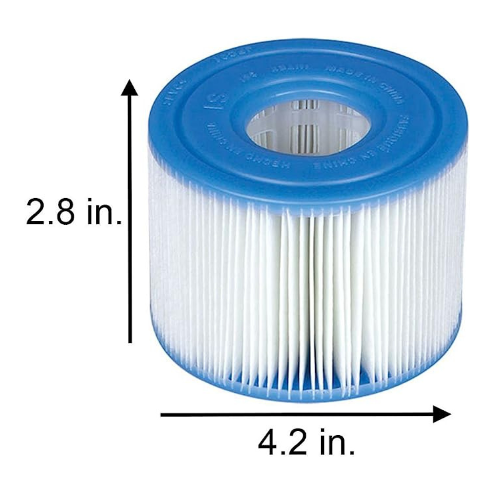 Pack 2 Cartuchos Spa Hot Tub Intex Tipo S1-2