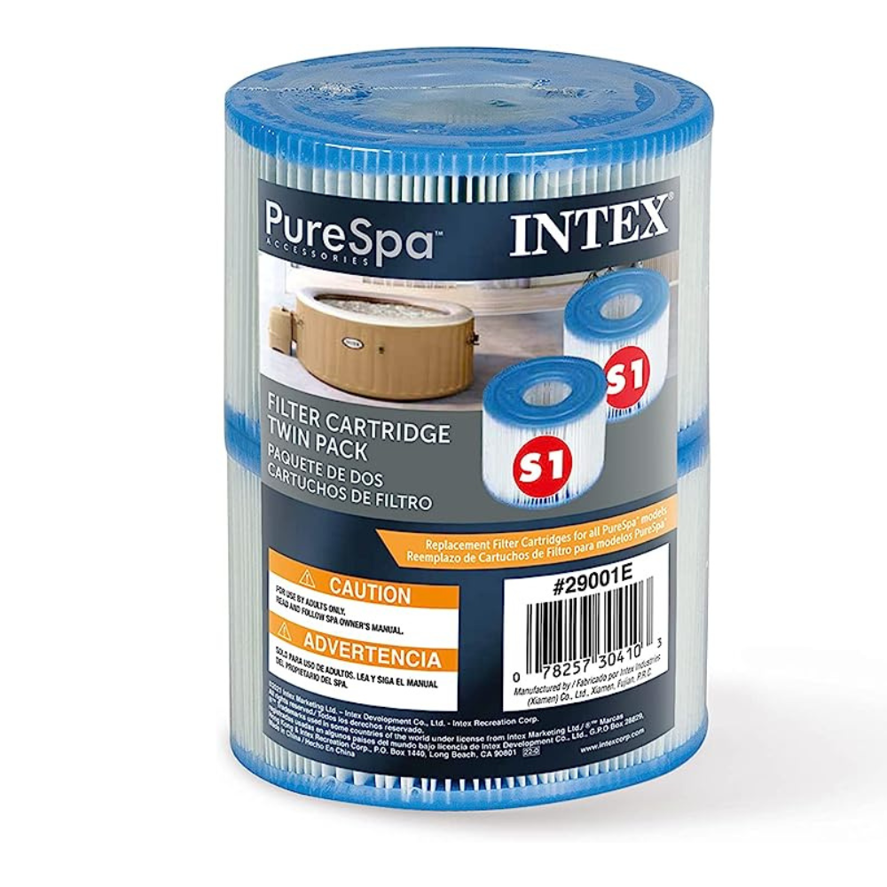Pack 2 Cartuchos Spa Hot Tub Intex Tipo S1-1