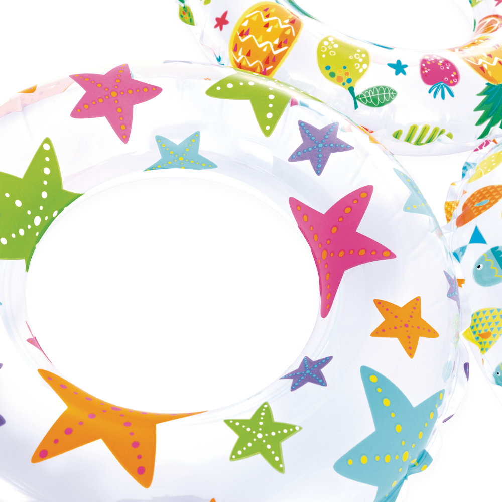 Flotador Inflable Redondo Intex Estrellas 51 Cm Lively Print-6