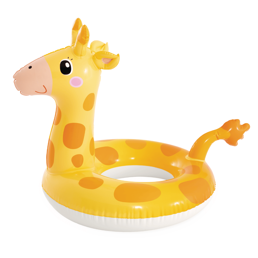 Flotador Inflable Redondo Intex Jirafa 58 cm Big Animal Ring-2