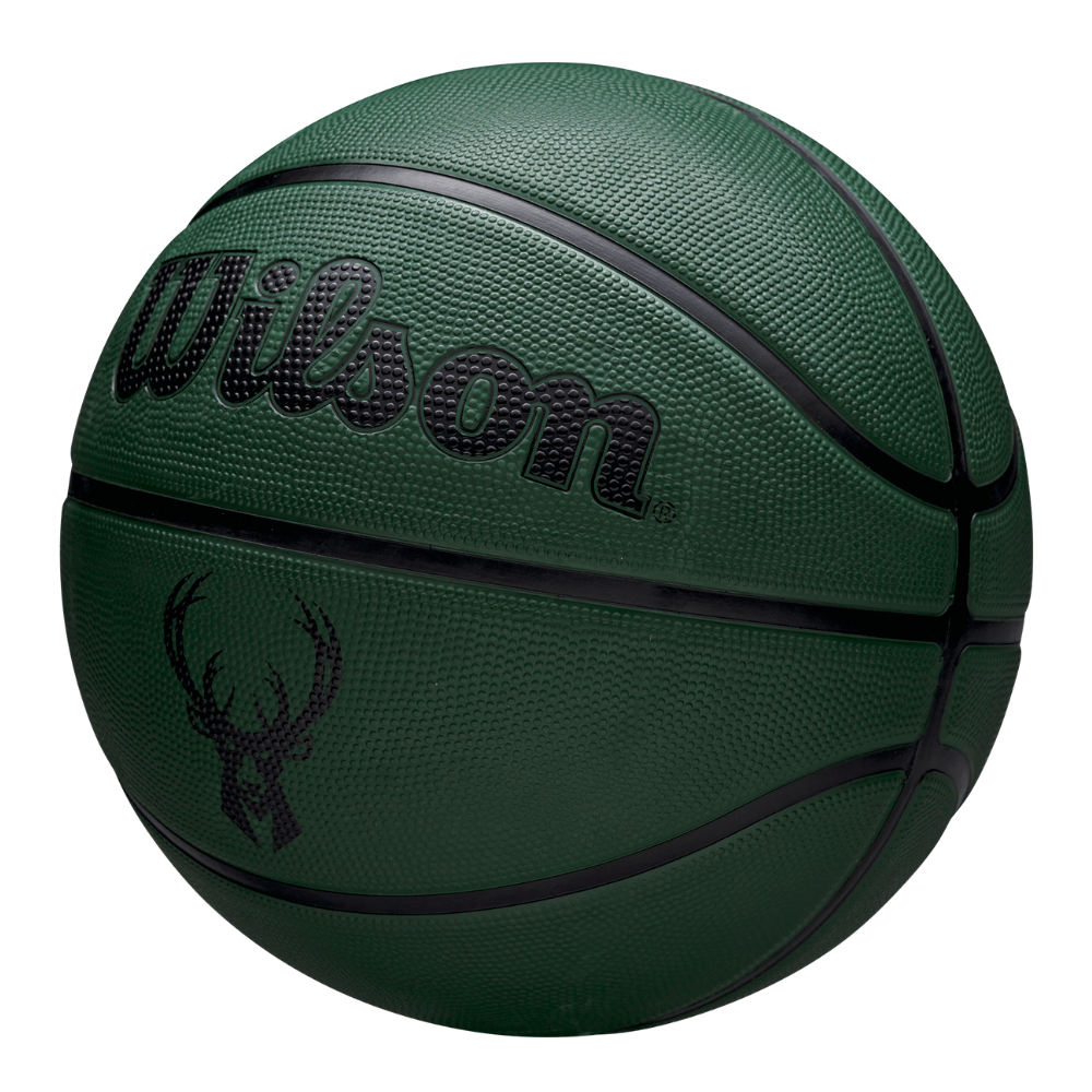 Balón Basketball Wilson NBA Team Tribute Solid Milwaukee Bucks Tamaño 7-2