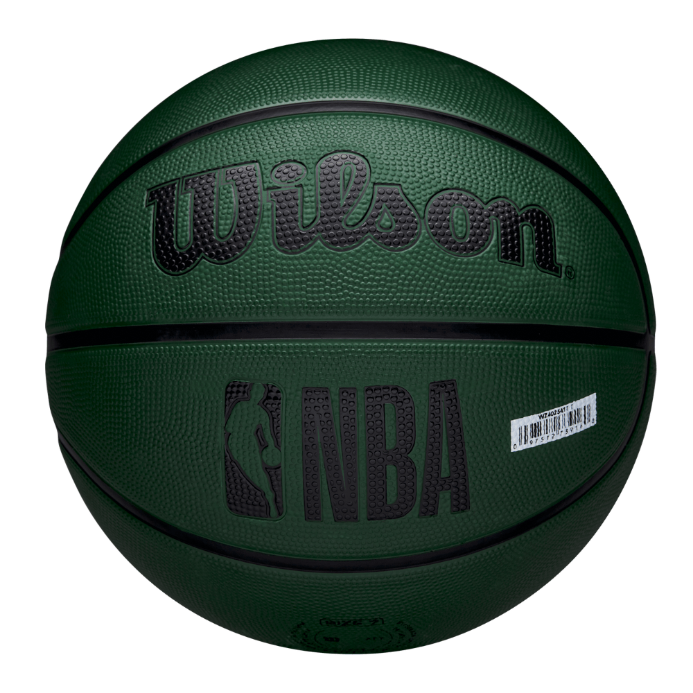 Balón Basketball Wilson NBA Team Tribute Solid Milwaukee Bucks Tamaño 7-3