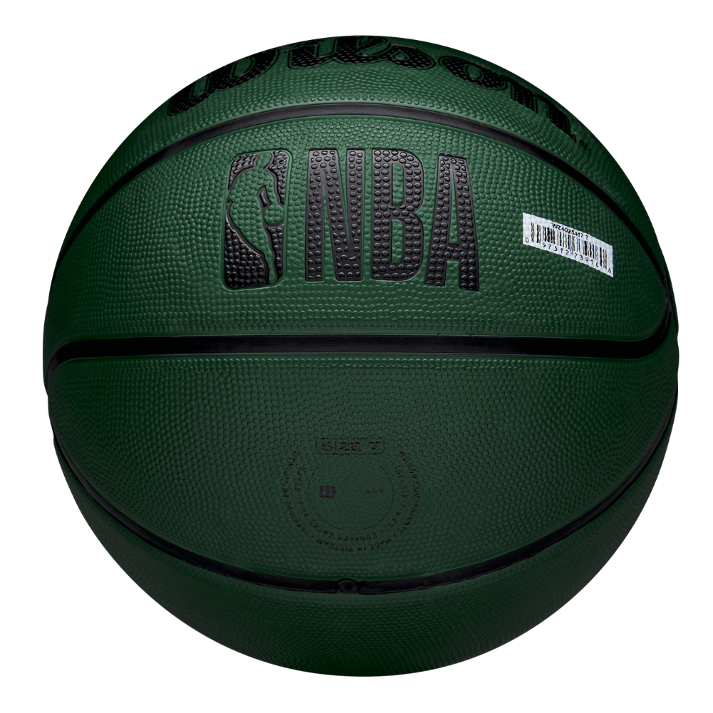Balón Basketball Wilson NBA Team Tribute Solid Milwaukee Bucks Tamaño 7-5