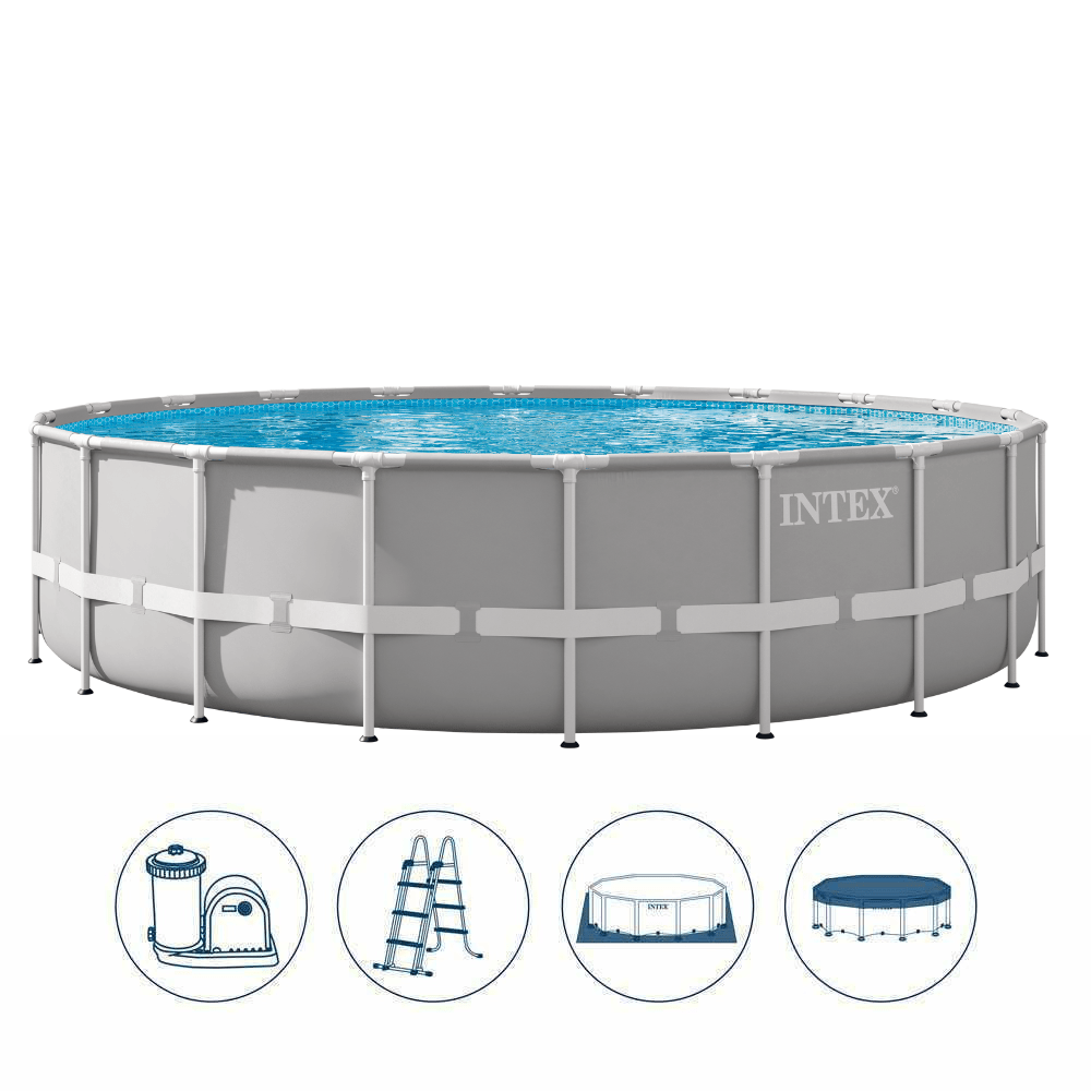Piscina Estructural Prisma Trame Set 610x132 cm 32.695 Litros-2