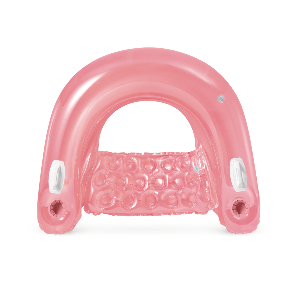 Asiento Flotante Inflable Intex con Sujetadores 147x99 Cm Sit 'n Float Rosado-2