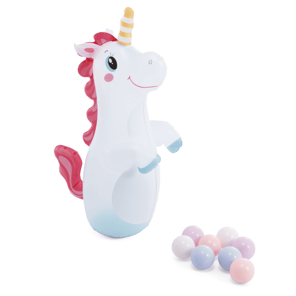 Centro de Actividad Inflable Intex Castillo de Unicornio Unicorn Castle-3