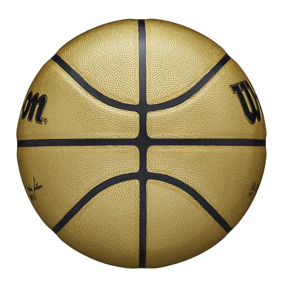 Balón Basketball Wilson NBA Commemorative Gold Edition Tamaño 7 Dorado-5