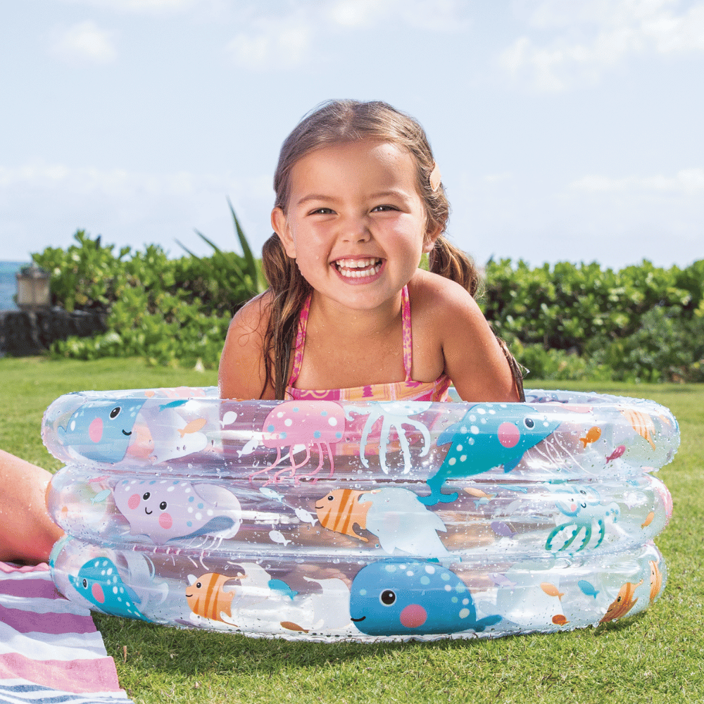 Piscina Infantil Inflable Intex Bajo el Mar 61x22 cm Little Sea Pals-2