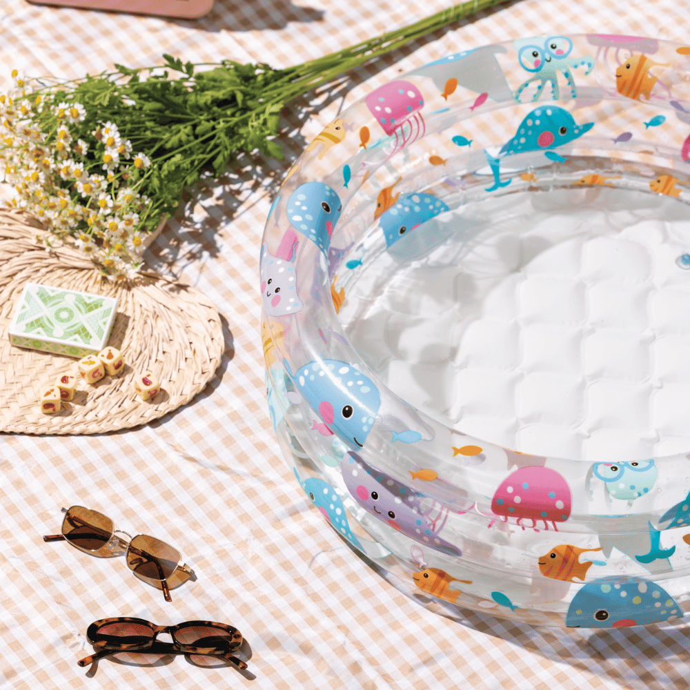 Piscina Infantil Inflable Intex Bajo el Mar 61x22 cm Little Sea Pals-3