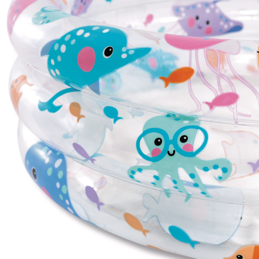Piscina Infantil Inflable Intex Bajo el Mar 61x22 cm Little Sea Pals-6