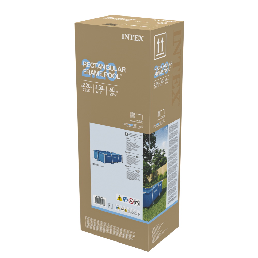 Piscina Estructural 220x150x60 Cm-5